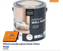 Action Pittura murale opaca Home Vision beige offerta