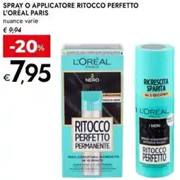 Bennet Spray o applicatore ritocco perfetto L'ORÉAL PARIS offerta