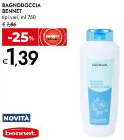 Bennet Bagnodoccia BENNET offerta