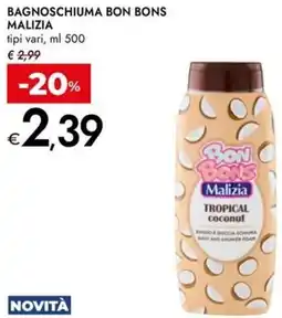 Bennet Bagnoschiuma bon bons MALIZIA offerta