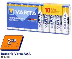 Action VARTA Batterie Varta AAA offerta