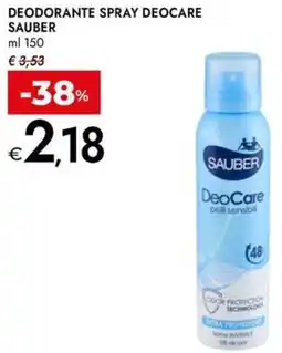 Bennet Deodorante spray deocare SAUBER offerta