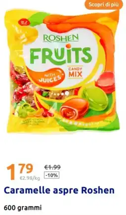 Action Caramelle aspre Roshen offerta
