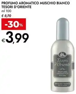 Bennet Profumo aromatico muschio bianco TESORI D'ORIENTE offerta