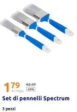 Action Set di pennelli Spectrum offerta