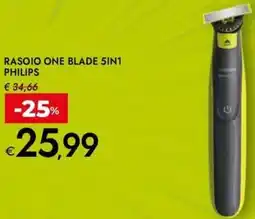 Bennet Rasoio one blade 5in1 PHILIPS offerta