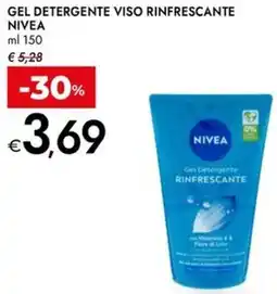 Bennet Gel detergente viso rinfrescante NIVEA offerta