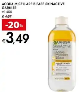 Bennet Acqua micellare bifase skinactive GARNIER offerta