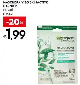 Bennet Maschera viso skinactive GARNIER offerta