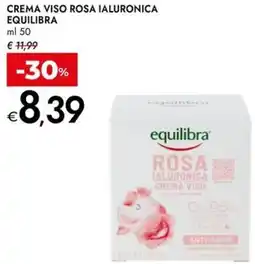 Bennet Crema viso rosa ialuronica EQUILIBRA offerta