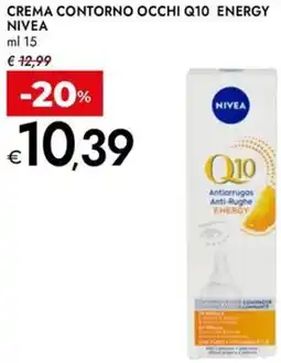 Bennet Crema contorno occhi q10 energy NIVEA offerta