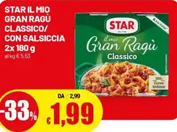 Famila Superstore Star il mio gran ragù classico/ con salsiccia offerta