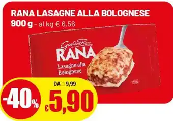 Famila Superstore Rana lasagne alla bolognese offerta