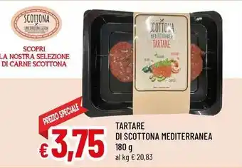 Famila Superstore Tartare di scottona mediterranea offerta