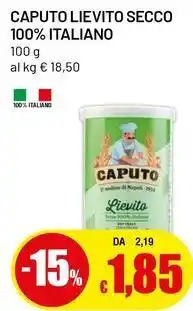 Famila Superstore Caputo lievito secco 100% italiano offerta