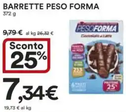 Ipercoop Barrette peso forma offerta