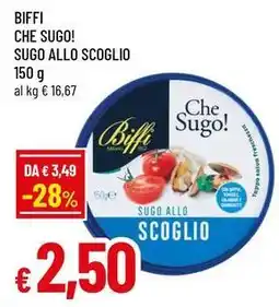 Famila Superstore Biffi che sugo! sugo allo scoglio offerta