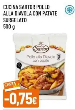 Famila Superstore Cucina sartor pollo alla diavola con patate surgelato offerta