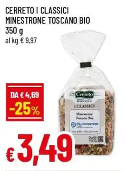 Famila Superstore Cerreto i classici minestrone toscano bio offerta