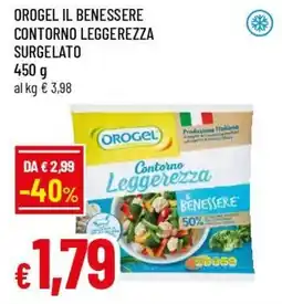 Famila Superstore Orogel il benessere contorno leggerezza surgelato offerta