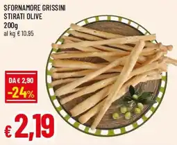 Famila Superstore Sfornamore grissini stirati olive offerta