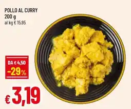 Famila Superstore Pollo al curry offerta
