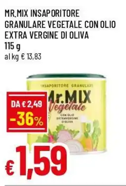 Famila Superstore Mr.mix insaporitore granulare vegetale con olio offerta