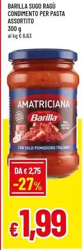Famila Superstore Barilla sugo ragù condimento per pasta assortito offerta