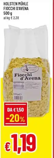 Famila Superstore Holsten mühle fiocchi d'avena offerta