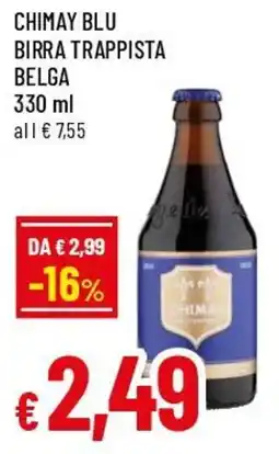 Famila Superstore Chimay blu birra trappista belga offerta