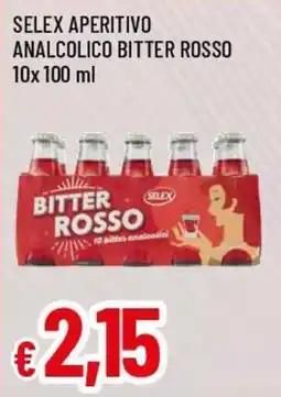 Famila Superstore Selex aperitivo analcolico bitter rosso offerta