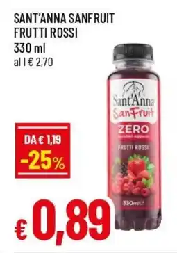 Famila Superstore Sant'anna sanfruit frutti rossi offerta