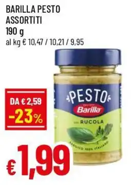 Famila Superstore Barilla pesto assortiti offerta
