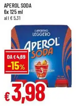Famila Superstore Aperol soda offerta