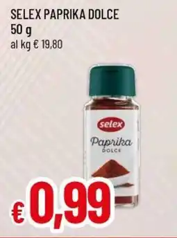 Famila Superstore Selex paprika dolce offerta