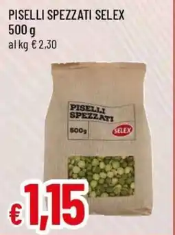 Famila Superstore Piselli spezzati SELEX offerta