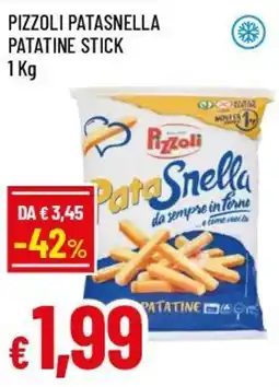 Famila Superstore Pizzoli patasnella patatine stick offerta