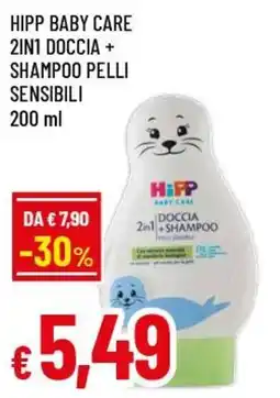 Famila Superstore Hipp baby care 2in1 doccia + shampoo pelli sensibili offerta