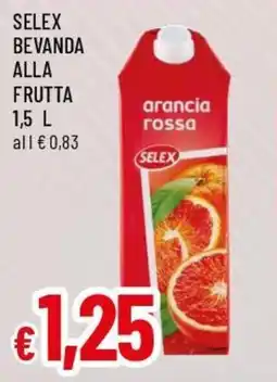 Famila Superstore Selex bevanda alla frutta offerta