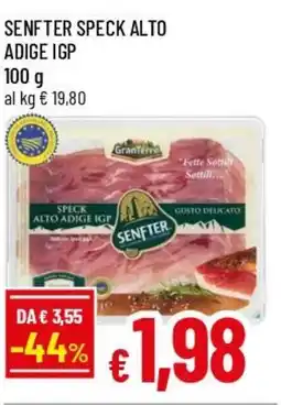 Famila Superstore Senfter speck alto adige IGP offerta