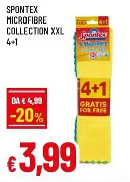 Famila Superstore Spontex microfibre collection XXL offerta