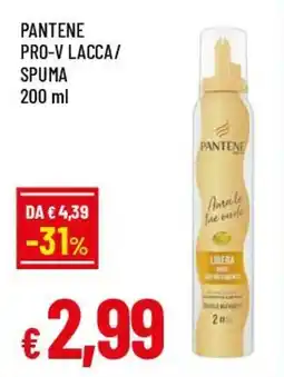Famila Superstore Pantene pro-v lacca/ spuma offerta