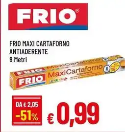 Famila Superstore Frio maxi cartaforno antiaderente 8 metri offerta