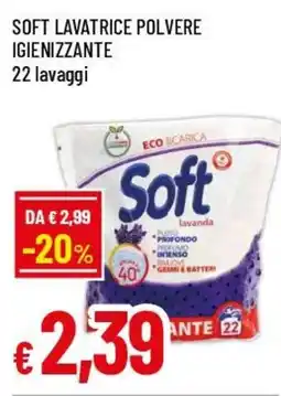 Famila Superstore Soft lavatrice polvere igienizzante offerta