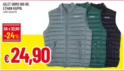 Famila Superstore Gilet uomo ethan KAPPA offerta