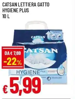 Famila Superstore Catsan lettiera gatto hygiene plus offerta