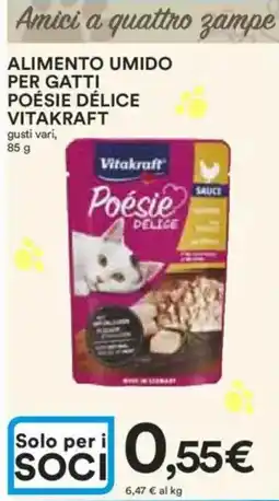 Ipercoop Alimento umido per gatti poésie délice VITAKRAFT offerta