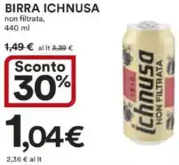 Ipercoop Birra ichnusa offerta