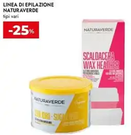 Bennet Linea di epilazione NATURAVERDE offerta