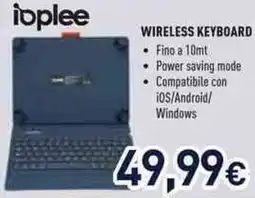 Unieuro Ioplee WIRELESS KEYBOARD offerta